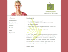Tablet Screenshot of annelene-jaspers.de